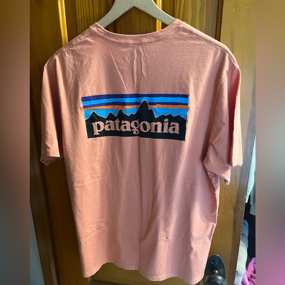Patagonia Other - Patagonia peach color men’s T-shirt, size L I wanted it for an oversized fit!